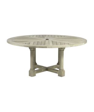 Lakeshore Teak 72" Round Dining Table