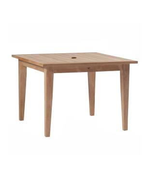 Teak 42" Square Farm Table