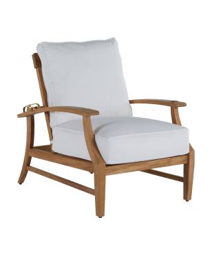 Croquet Teak Recliner Chair