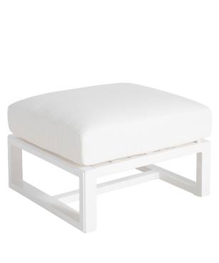 Avondale Aluminum Ottoman