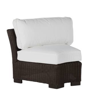 Club Woven Inside Round Corner Chair