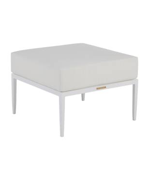 Elegante Aluminum Ottoman