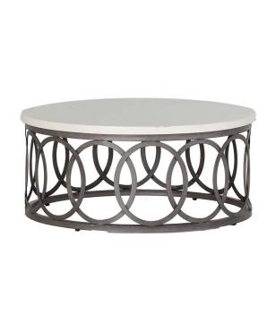Ella Aluminum 42" Coffee Table