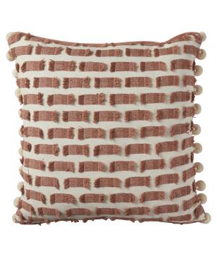 All Fringed Up Rose Indoor Pillow Rosé