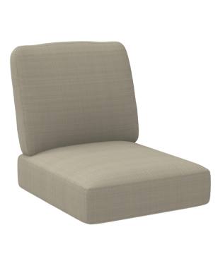 Croquet Aluminum Lounge Chair Replacement Cushion (Dream)