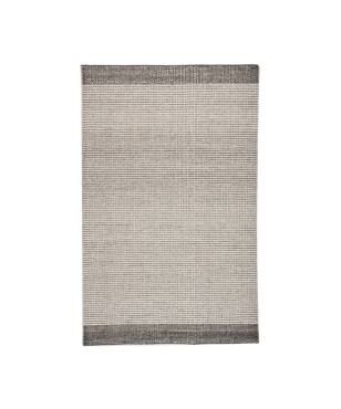 Knotty Pewter Indoor/Outdoor Rug White Charcoal