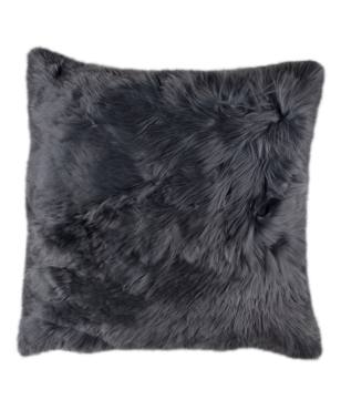 Alpaca Indoor Pillow Silver