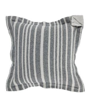 Shaggy Stripe Indoor/Outdoor Pillow Mist