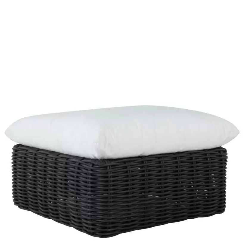 Montecito Woven Ottoman