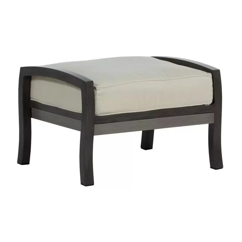 Belize Aluminum Ottoman