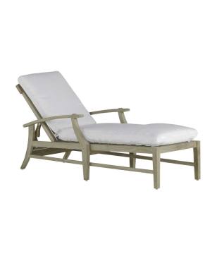 Croquet Teak Chaise Without Wheel