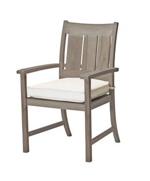 Croquet Teak Arm Chair (Weathered Teak)