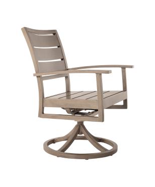 Charleston Swivel Rocking Arm Chair
