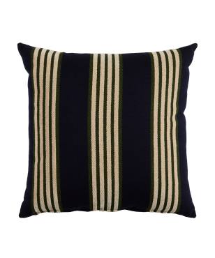 Bradford Stripe Navy/Almond Indoor/Outdoor Pillow Navy