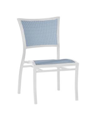 Aire Side Chair (Chalk And Chambray)