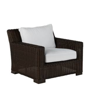 Rustic Woven Lounge Chair