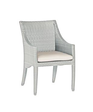Athena Woven Arm Chair (Oyster)