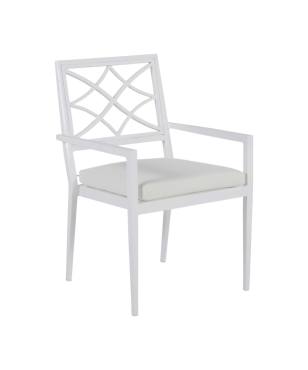 Elegante Aluminum Arm Chair