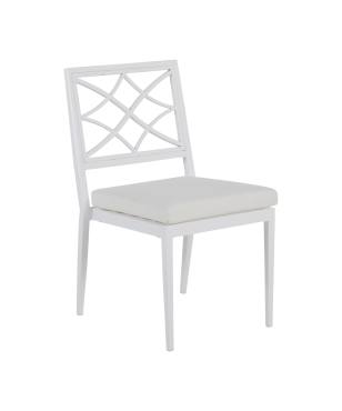 Elegante Aluminum Side Chair