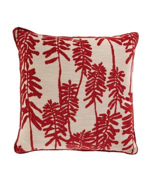 Hattaway Ruby Indoor/Outdoor Pillow Red
