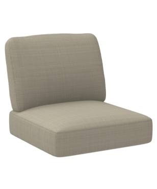 Club Woven Slipper Chair Replacement Cushion (Dream)